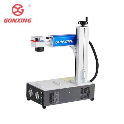 JPT GONXING LASER 20w 30w 60w 100w MOPA Laser Markierungsmaschine für Farbmarkierung Luftkühlung Dwg unterstützt Klein und tragbar