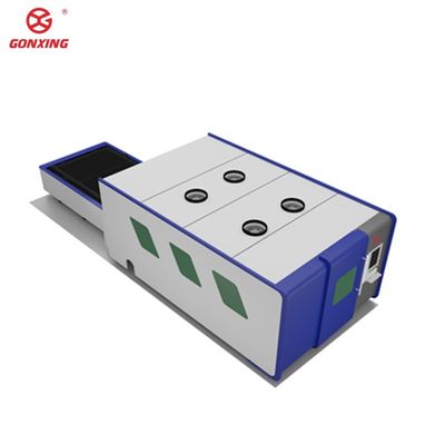 Industrielle Doppeltischmaschine Modell 6000w mit 4-Achsen-Konfiguration und Yaskawa-Servomotor