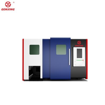 Industrielle Doppeltisch 3000w Laserschneidmaschine für Blech- und Rohrmetall mit HIWIN-Führleiste