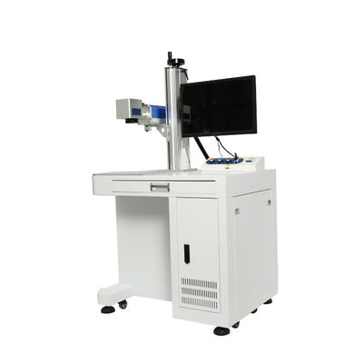 Markierung Logo Metall Nichtmetall JCZ Steuerungssystem Desktopfaserlasermaschine 30W 50W 80W 100W 120W 200W 110 KG Gewicht