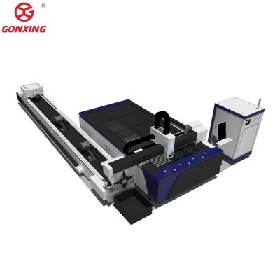 Schneidrohr Metallmaterialien 5KW 3015 Autofokus Laser Schneidmaschine mit 1500mmX3000mm Arbeitsfläche Dst unterstützt