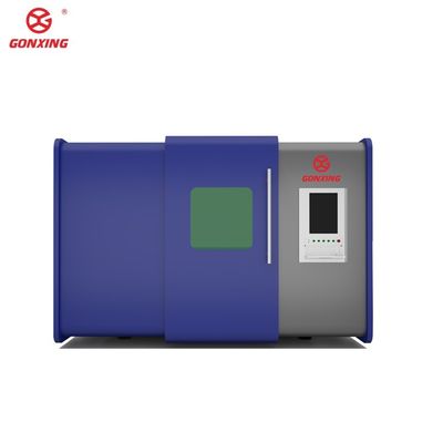 Wassergekühlter WSX Laserkopf 2000W Vollverschluss 6025 Faserlaserschneidemaschine für Blech- und Rohrherstellung