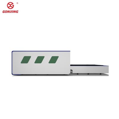 Wassergekühlter WSX Laserkopf 2000W Vollverschluss 6025 Faserlaserschneidemaschine für Blech- und Rohrherstellung