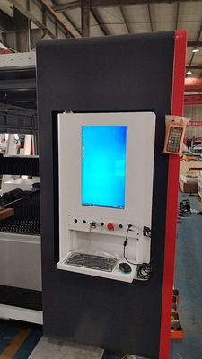 Automatische GONXING MetalFab Faserlaserschneidmaschine mit Schneider Electric-France Komponenten und unterstützt LAS-Grafikformat