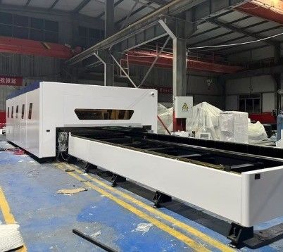 CE-zertifizierte 3-6KW/8KW/12000W/20000W Metallfaserlaserschneidemaschine mit Fuji/Delta/INOVANCE/Yasukawa Servomotor
