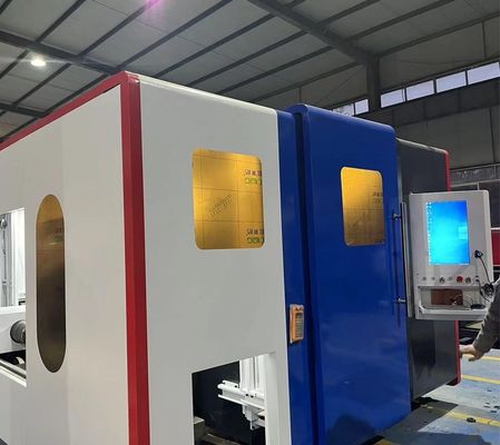 Schneider Electric-Frankreich 2000/3000W Faserlaserschneidemaschine für integrierte Metallplatten und -röhren