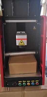 20w 30w Autofokus Rotationsfaserlasermarkierungsmaschine für Schmuck Schrankschrank Anwendbares Material Metall und Nichtmetall