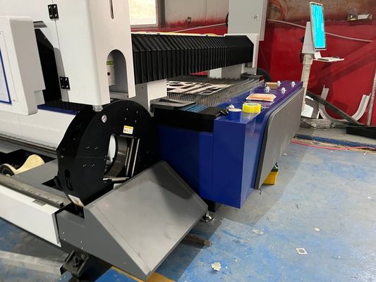 HIWIN Führungsschiene 1500w/2000w/3000w CNC Ja Betriebsweise Kontinuierliche Wellenplatte und Rohrschneider mit MAX/RAYCUS Laserquelle