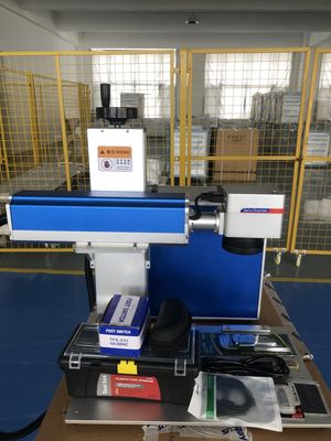 20W 30W 50W Raycus MAX JPT IPG Faser Marker Laser Markierungsmaschine für Metall Kunststoff JCZ Ezcad Steuerungssoftware von oben