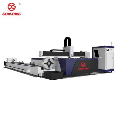 Wasserkühlung Edelstahl Stahlblech und Rohr Modell 3015 CNC Faserlaserschneidemaschine mit 20 mm Schneiddicke GX-HT