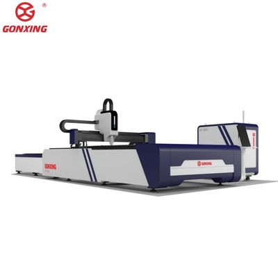 2024 GX-S Modell Shuttle-Plattform Schwere industrielle Faserlaserschneidemaschine Blechmetall und Rohr mit 20 mm Schneiddicke