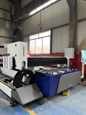 5000 KG Hohe Steifigkeit Rohrblatt CNC Faser Laser Schnitt Rohrmaschine für Metall Schneiden Laser Schneiden Ausrüstung 3kw Laser Cutter