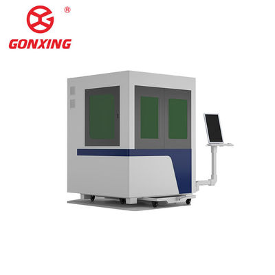 Raytools Laserkopf Metall Edelstahlröhre und Eisenblech automatische geschlossene Faserlaserschneidemaschine