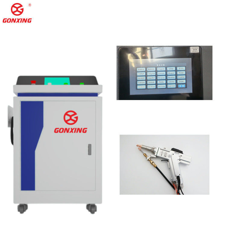 Heim 2000w 3000w Pulsefaser-Laserreinigungsmaschine für Rost-Oberflächenreinigung auf Metalloberflächen durch Au3tech Control System