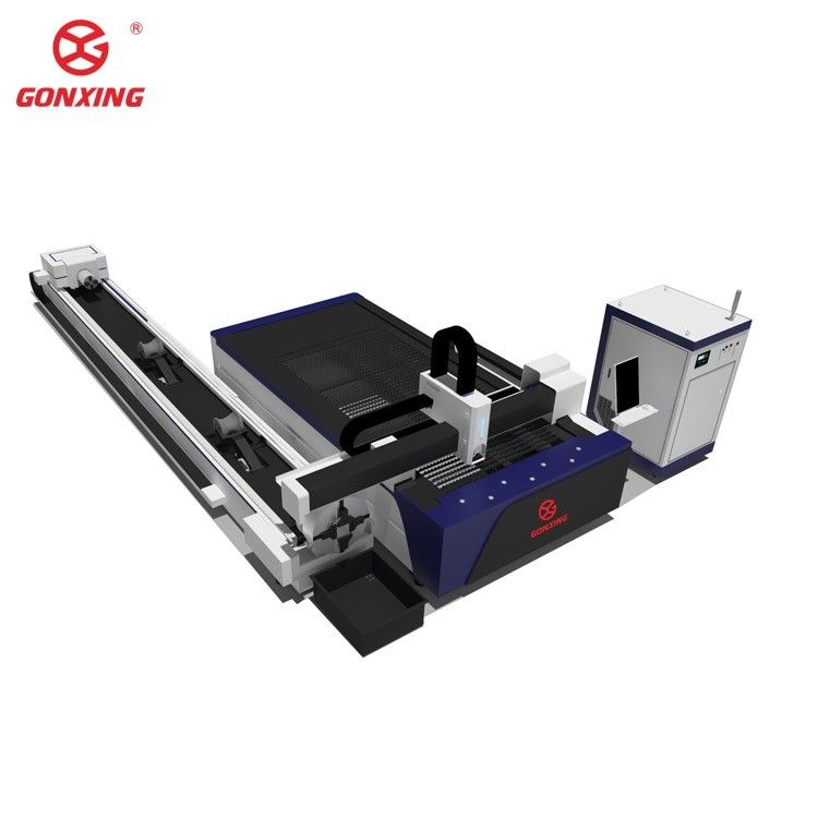 Kontinuierliche Welle GX-HT Modell Industrie Laserausrüstung 3015 CNC Faserlaserschneidemaschine für Blech und Rohr 5000 KG