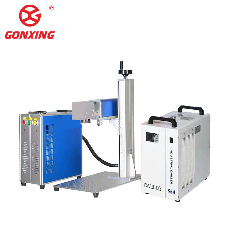 Hochpräzise Lasermarkierungsmaschine 3W 5W 10W mit Luftgekühltem Wassergekühltem Design und Grafikformat unterstützt Dwg