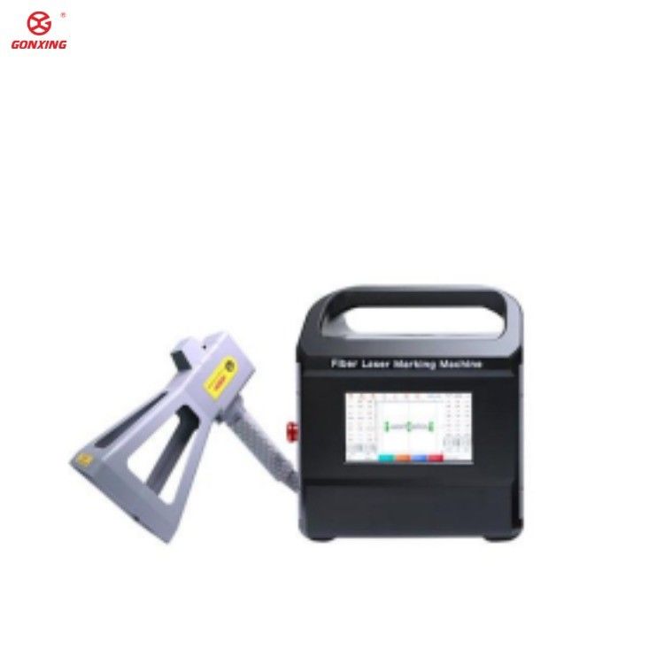 Kühlmethode Luftkühlung Lasermarkierungsmaschine 0.2mm Arbeitsgenauigkeit 20W/25W/30W/50W Pulsbatterie für Metall-Kunststoffholz