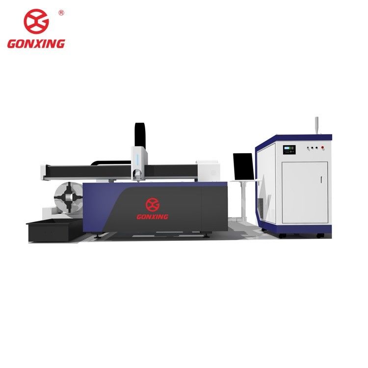 Edelstahlrohr MAX/Raycus Faserlaserschneider Autofokus Laserschneidermaschine mit Schneider-Elektrokomponenten