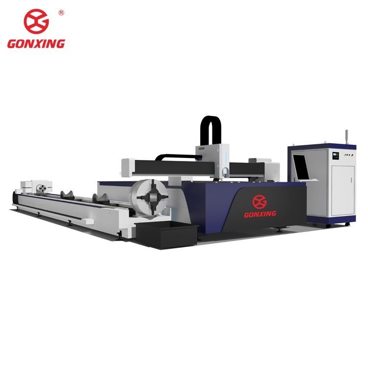 Wasserkühlung Edelstahl Stahlblech und Rohr Modell 3015 CNC Faserlaserschneidemaschine mit 20 mm Schneiddicke GX-HT